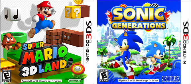 VS. MODE! Super Mario 3D Land Vs. Sonic Generations – A Critical Hit!